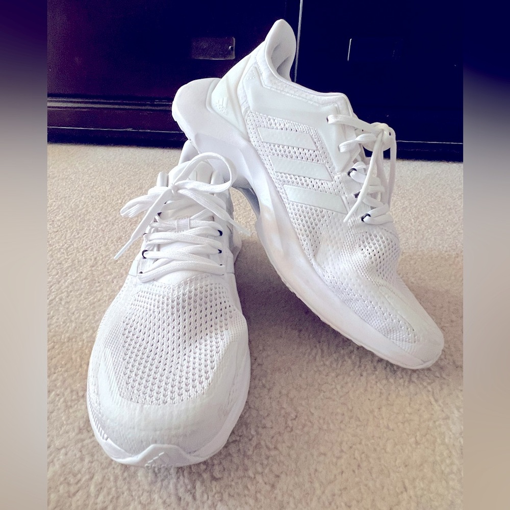 Adidas Alphatorsion 2.0 mens size 11.5 white worn 1 time only